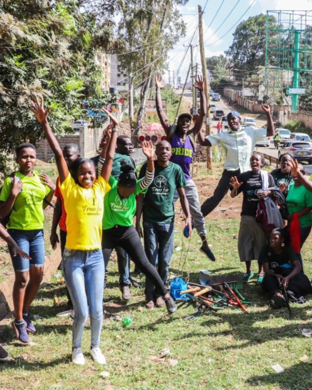 Hands-on community tree planting event